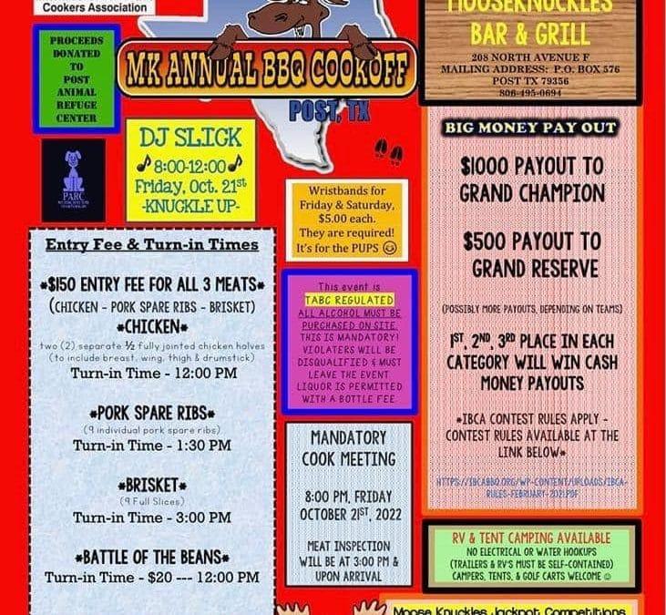 MK Annual BBQ Cookoff
