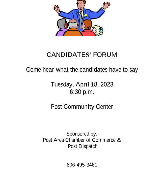 CANDIDATES FORUM