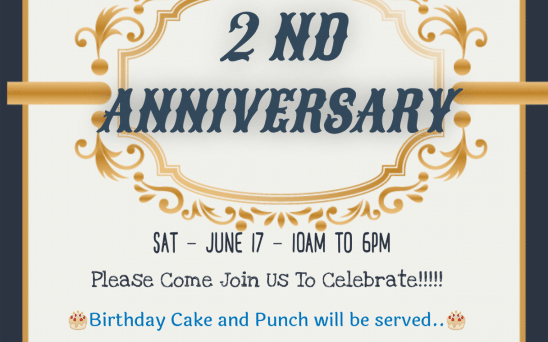 2ND ANNIVERSARY SALE