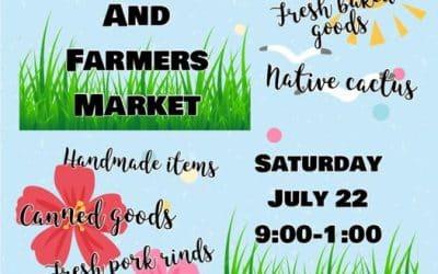 POST ART AND FARMERS MARKET THIS SATURDAY, JULY 22