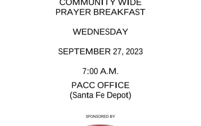 COMMUNITY PRAYER BREAKFAST