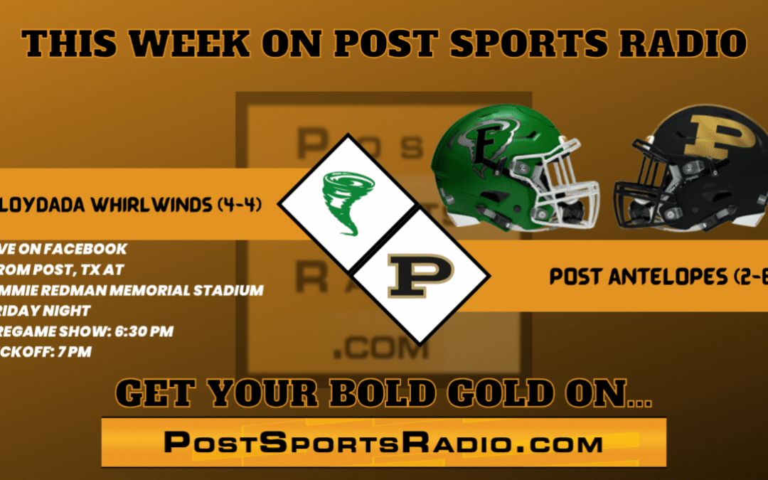 BOLD GOLD FOOTBALL FRIDAY, OCTOBER 27