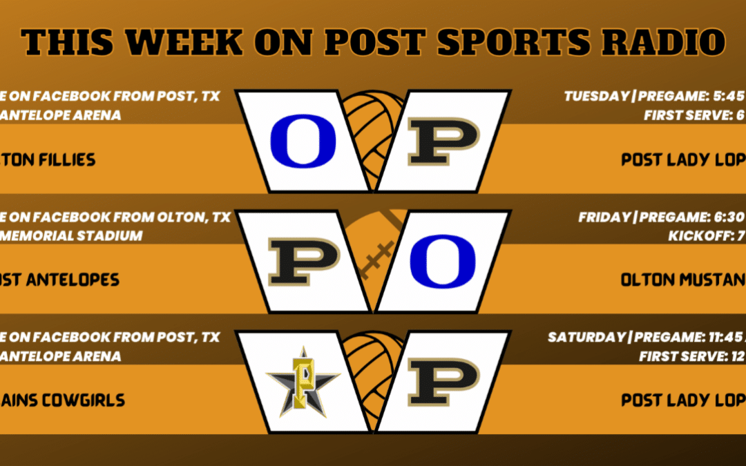 THIS WEEK ON POST SPORTS RADIO