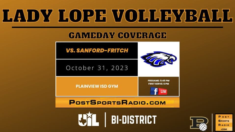 LADY LOPE VOLLEYBALL OCTOBER 31, 2023