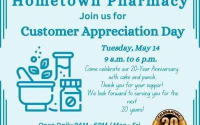 CUSTOMER APPRECIATION DAY MAY 14 RIBBON CUTTING AT 11:00 A.M.