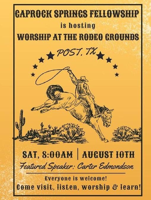 WORSHIP AT THE RODEO