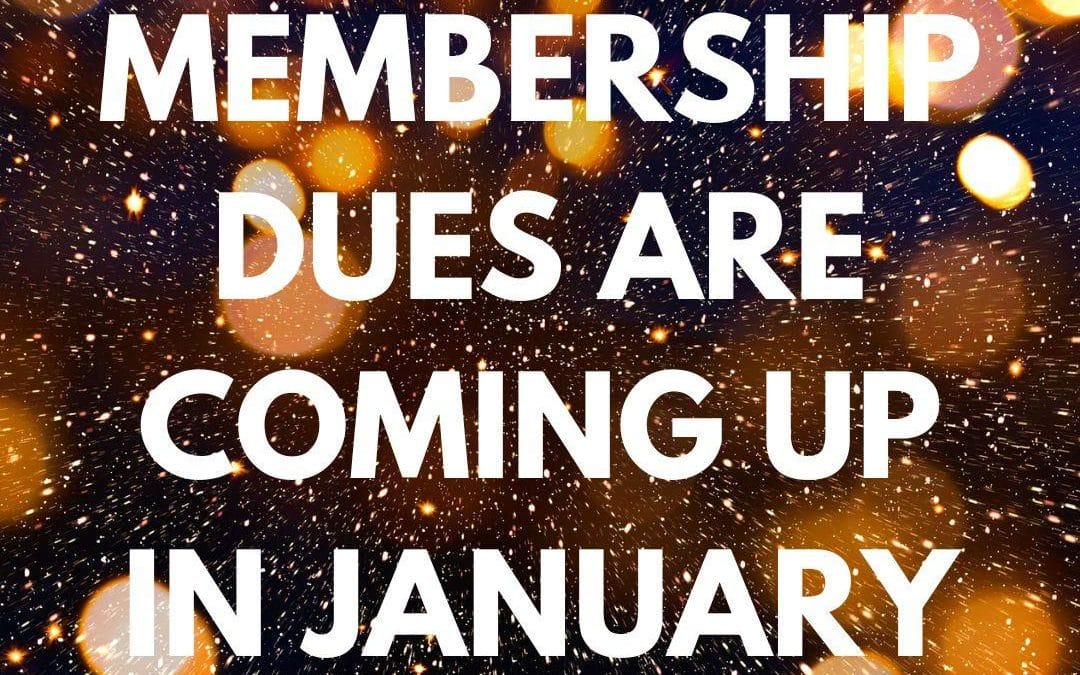 January Dues