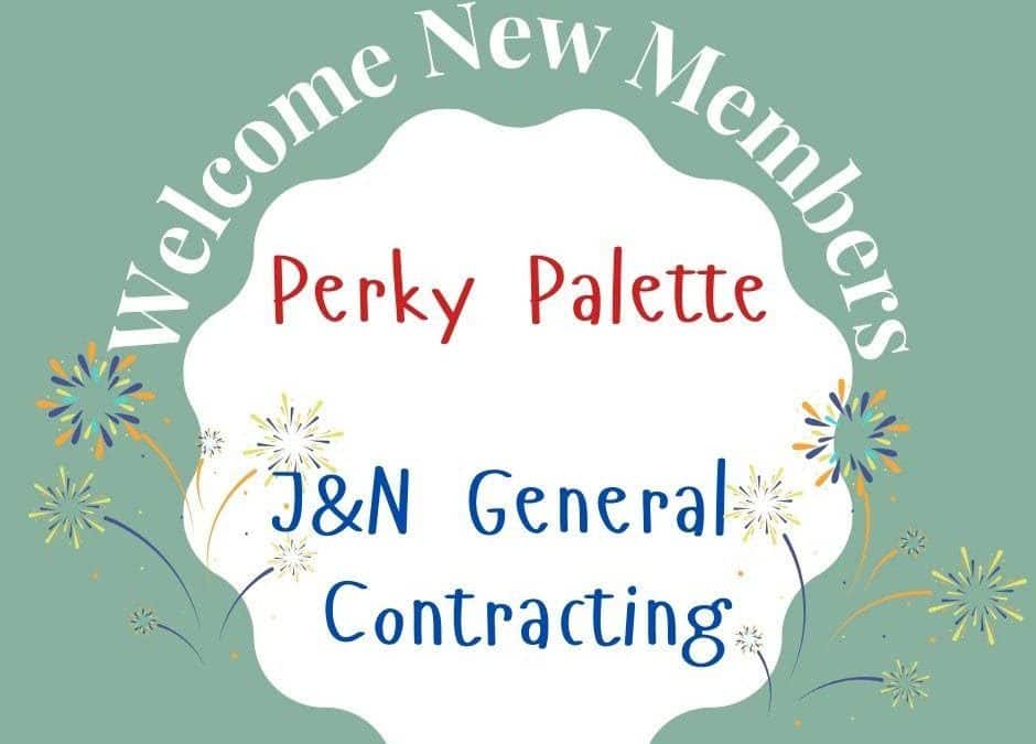 Welcome New Members!