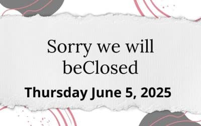 Closed June 5th