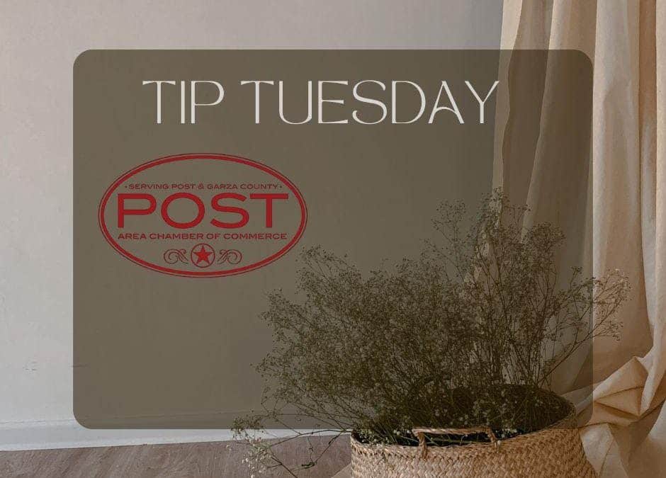 Tip Tuesday