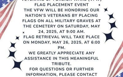 VFW Flag Placement Event