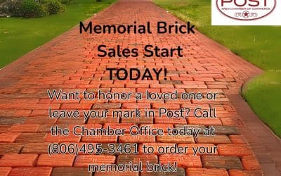 Memorial Brick Sale