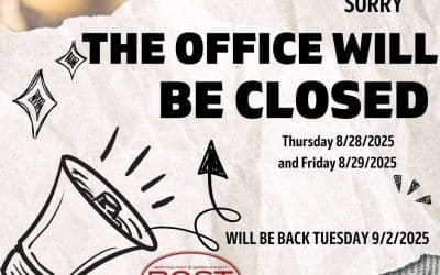 The Office Will Be Closed