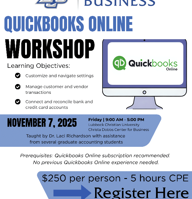 Quickbooks Online Workshop