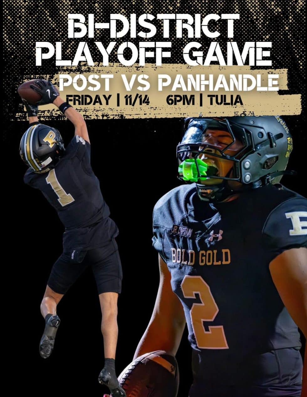 Football - Bi-District Playoff Game - Post Chamber of Commerce