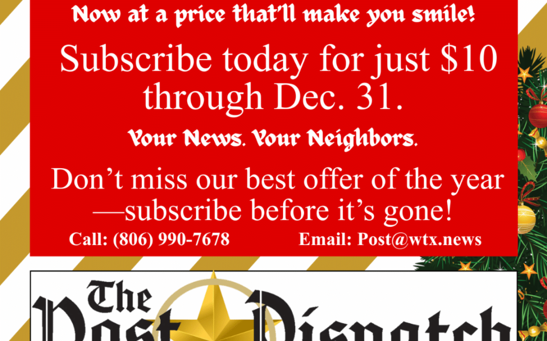 Stay in the know for just ten bucks!