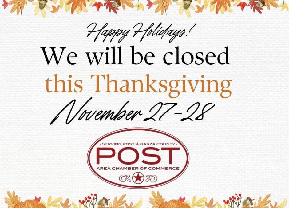 Closed Thanksgiving