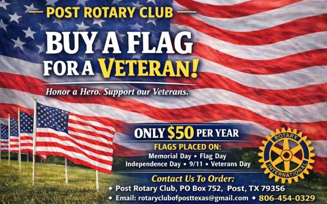 Post Rotary – Buy a Flag