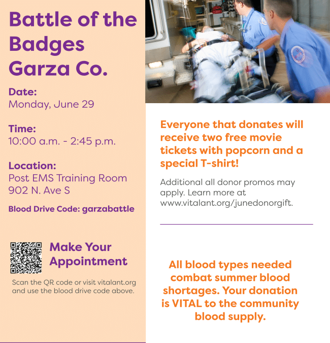 Battle of the Badges Garza Co.