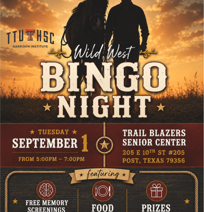 Wild West Bingo Night