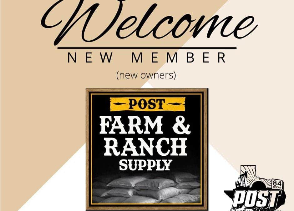 Welcome New Member