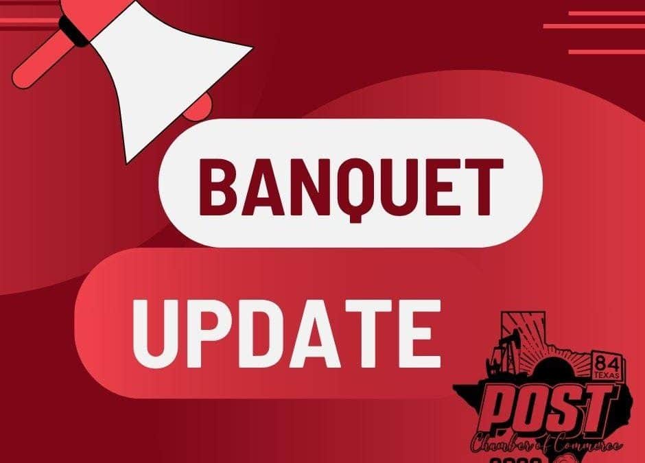 Banquet Update