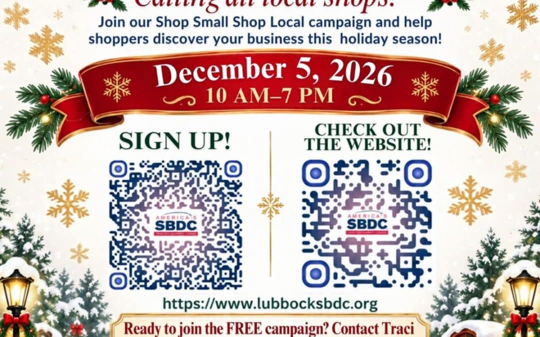 Calling All Local Shops!